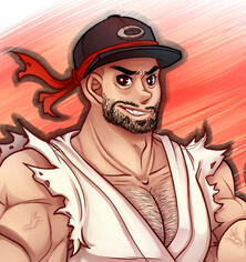 Commission - Portrait: Street Fighters's Style